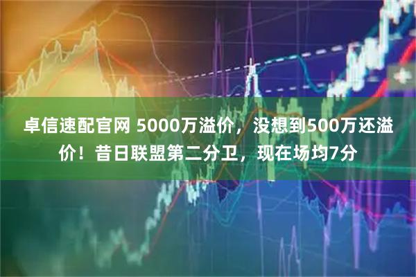 卓信速配官网 5000万溢价，没想到500万还溢价！昔日联盟第二分卫，现在场均7分
